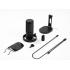 BOYA K3 RGB USB Type C Microphone for Streaming | Gaming Set | Microphone for Recording | Gaming Mic for Pc | Condenser Mic with Desktop Stand Compatible with Windows and Mac Computers. - Black